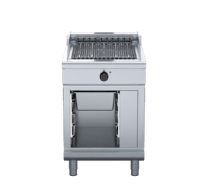 Waldorf 800 Series CHL8600ED-CB - 600mm Electric Chargrill Low Back Version - Cabinet Base