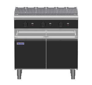 Waldorf Bold CHB8900G-CD - 900mm Gas Chargrill - Cabinet Base