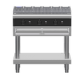 Waldorf Bold CHLB8900G-LS - 900mm Gas Chargrill Low Back Version - Leg Stand