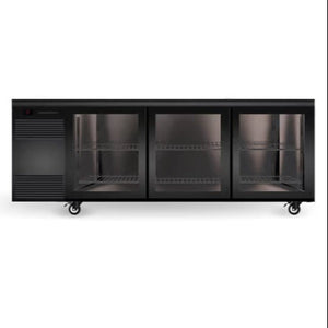 Skope BackBar 3 Glass Sliding Door CounterLine Fridge CL.3.GSL