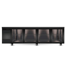 Skope BackBar 4 Glass Sliding Door CounterLine Fridge CL.4.GSL