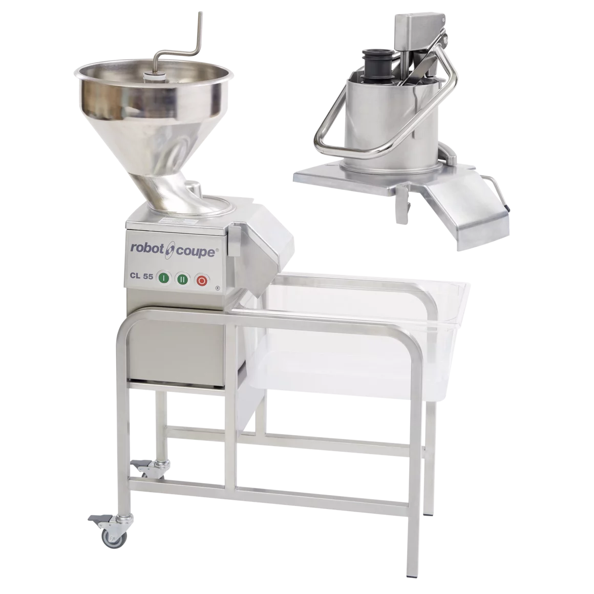 Robot Coupe CL55 2 Heads Single PH Vegetable Preparation Machine