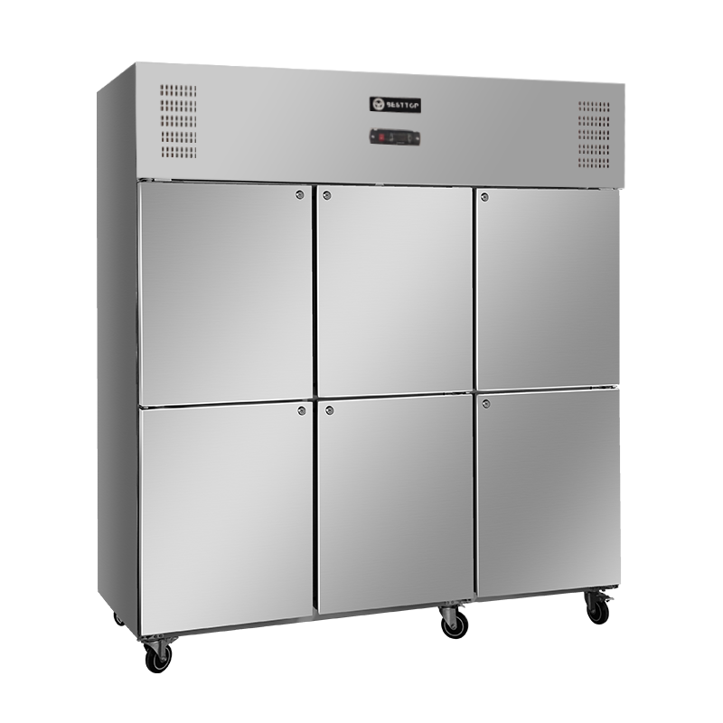 Besttop 6-Door Upright Fridge 1590L CRT72-6