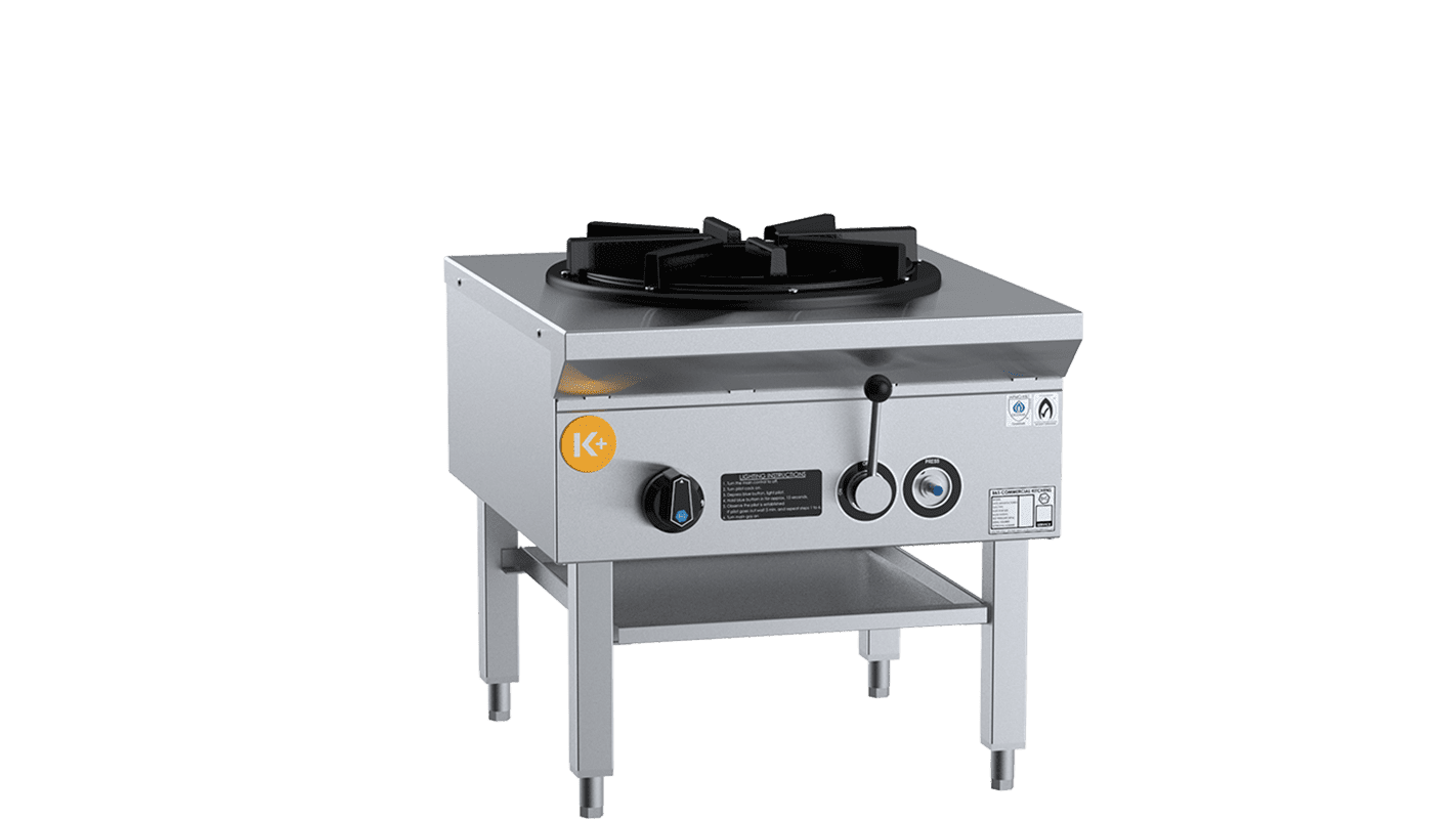 K+ Single Hole Standalone Stock Pot Cooker Natural Gas