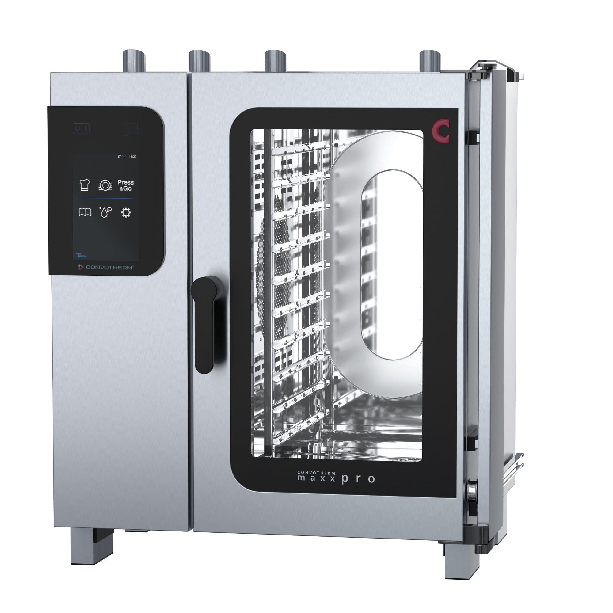 Convotherm CXGBT10.10D - 11 Tray Gas Combi-Steamer Oven - Boiler System - Disappearing Door