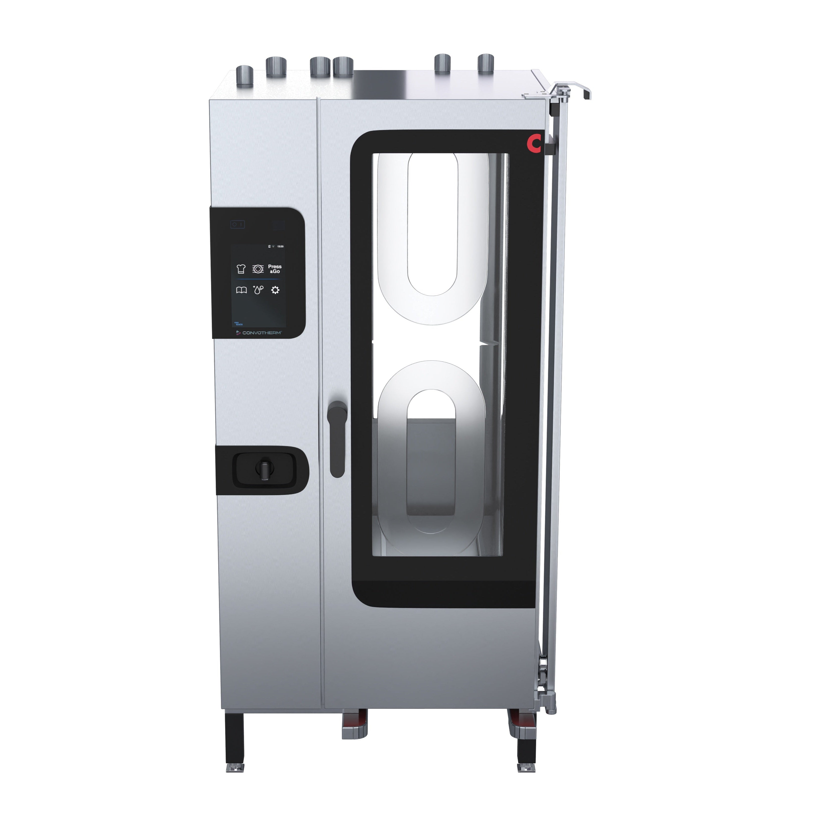 Convotherm CXGBT20.10D - 20 Tray Gas Combi-Steamer Oven - Boiler System - Disappearing Door
