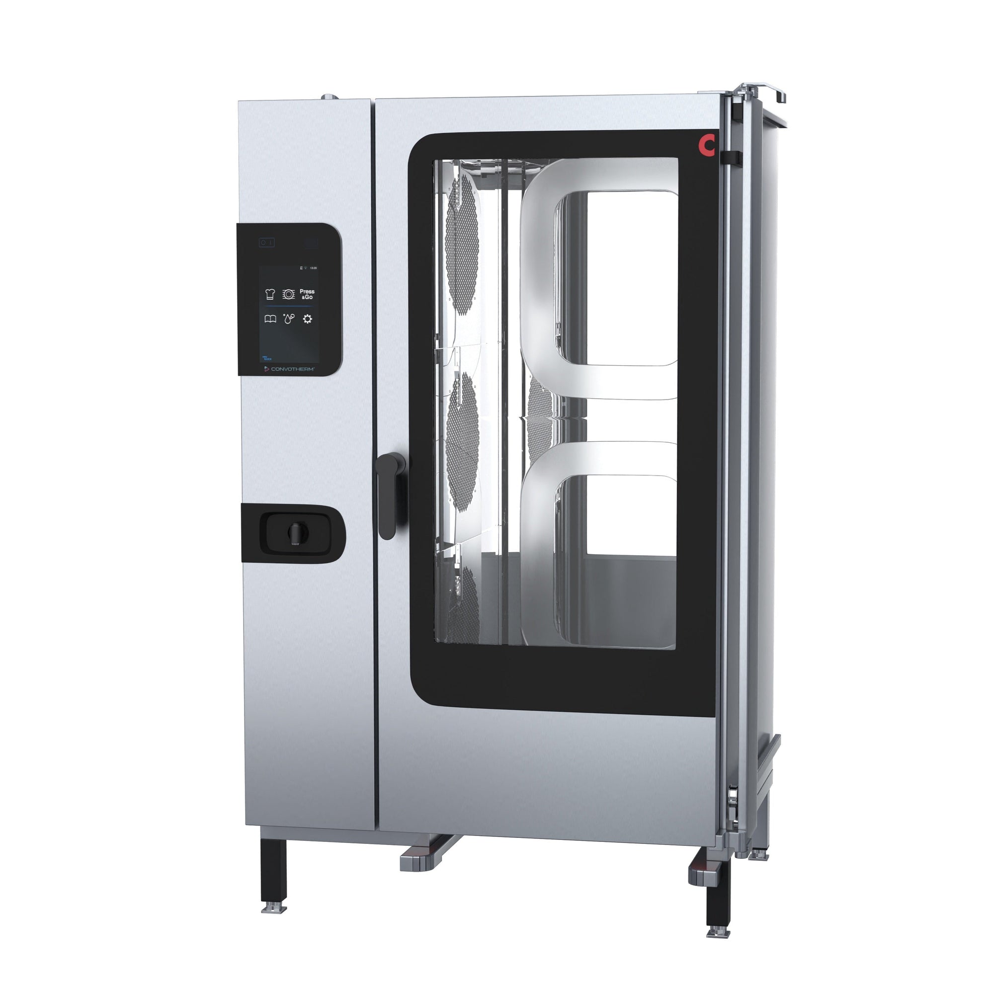 Convotherm CXGBT20.20D - 40 Tray Gas Combi-Steamer Oven - Boiler System - Disappearing Door