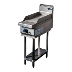 CookRite Freestanding Gas Griddle 300mm Hotplate with Stand NG AT80G3G-F-NG