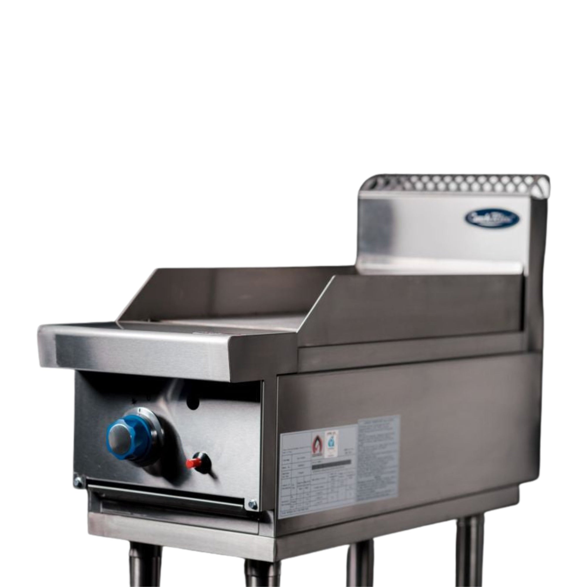CookRite Freestanding Gas Griddle 300mm Hotplate with Stand NG AT80G3G-F-NG