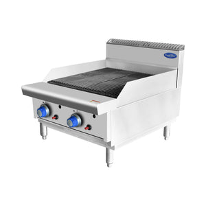 CookRite Countertop 600mm Gas Char Grill NG AT80G6C-C-NG