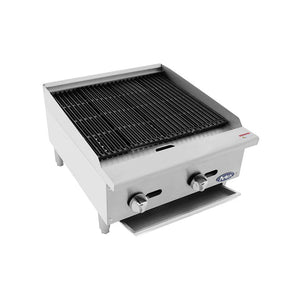 CookRite 610mm NG Char-Rock Broiler ATCB-24-NG