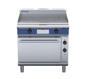 Blue Seal Evolution Series EP506 - 900mm Electric Griddle Static Oven Range