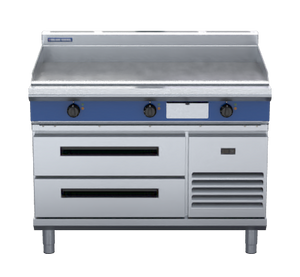 Blue Seal Evolution Series EP518-RB - 1200mm Electric Griddle – Refrigerated Base