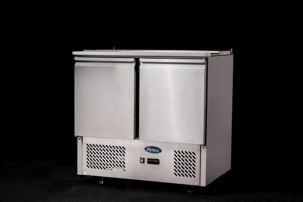 Atosa Two Doors Sliding Lid Saladette ESL3800