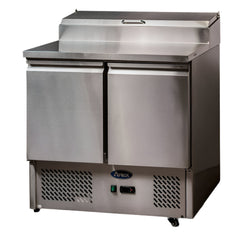 Atosa Two Doors Open Top Saladette ESL3832