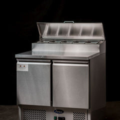 Atosa Two Doors Open Top Saladette ESL3832