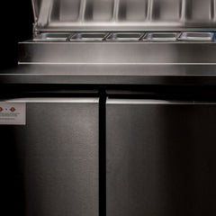 Atosa Two Doors Open Top Saladette ESL3832