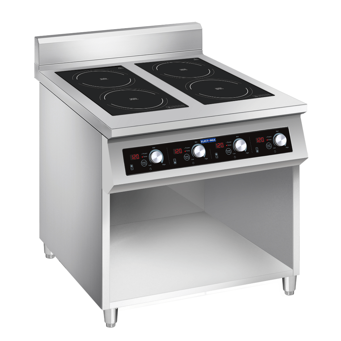 ElectMAX 700 Series Induction 4-Burner Cooker with Splashback EIC7-800P