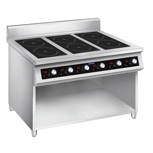 ElectMAX 700 Series Induction 6-Burner Cooker with Splashback EIC7-1200P