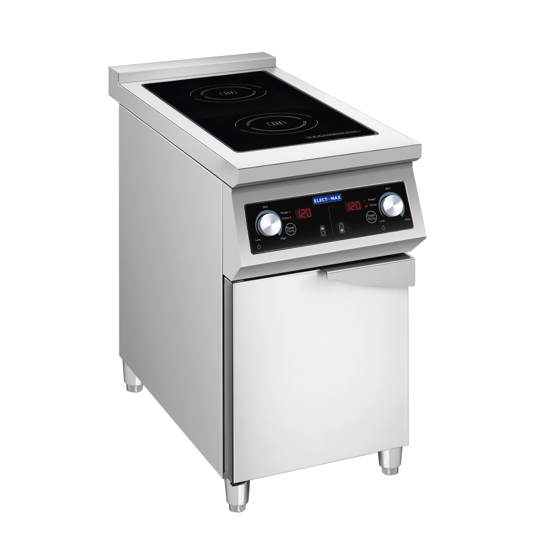 ElectMAX Electmax 700 Series Induction 2-Burner Cooker With Door EIC400 - Main Image