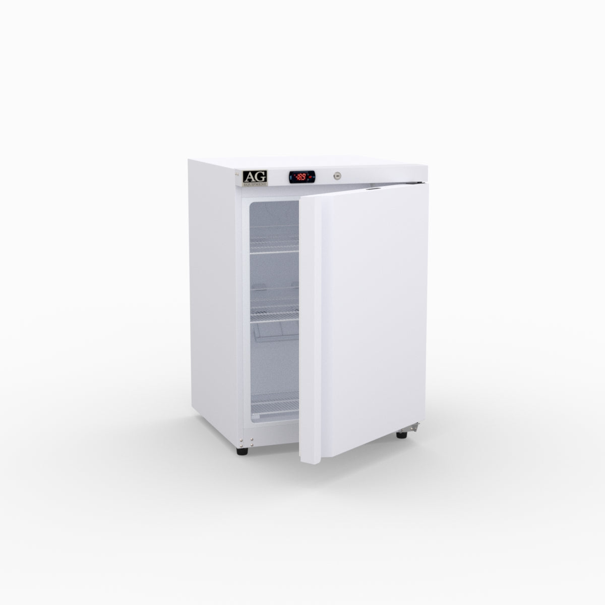 AG Equipment 200L Underbench Single Door Ventilated Freezer AG-F200V