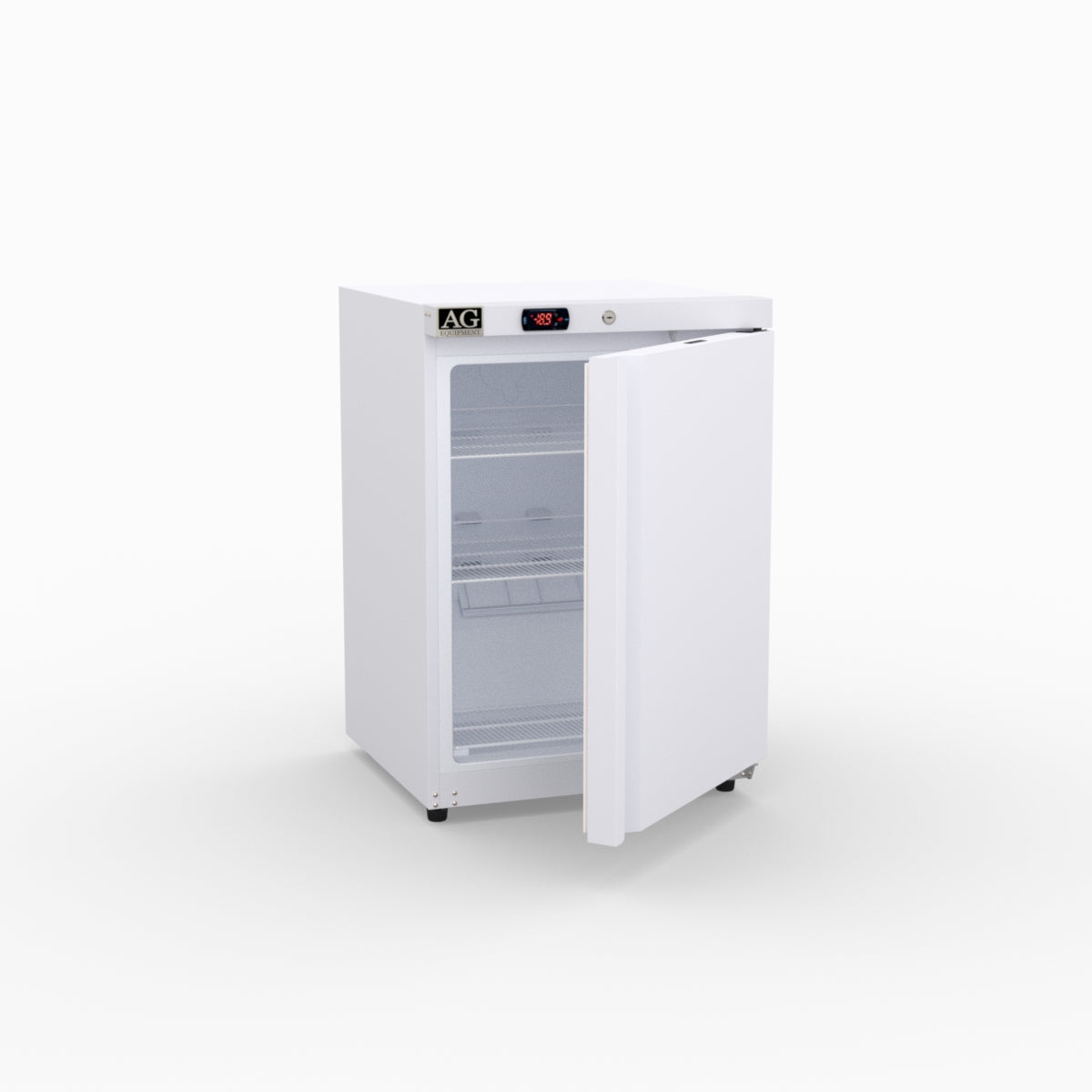 AG Equipment 200L Underbench Single Door Ventilated Freezer AG-F200V