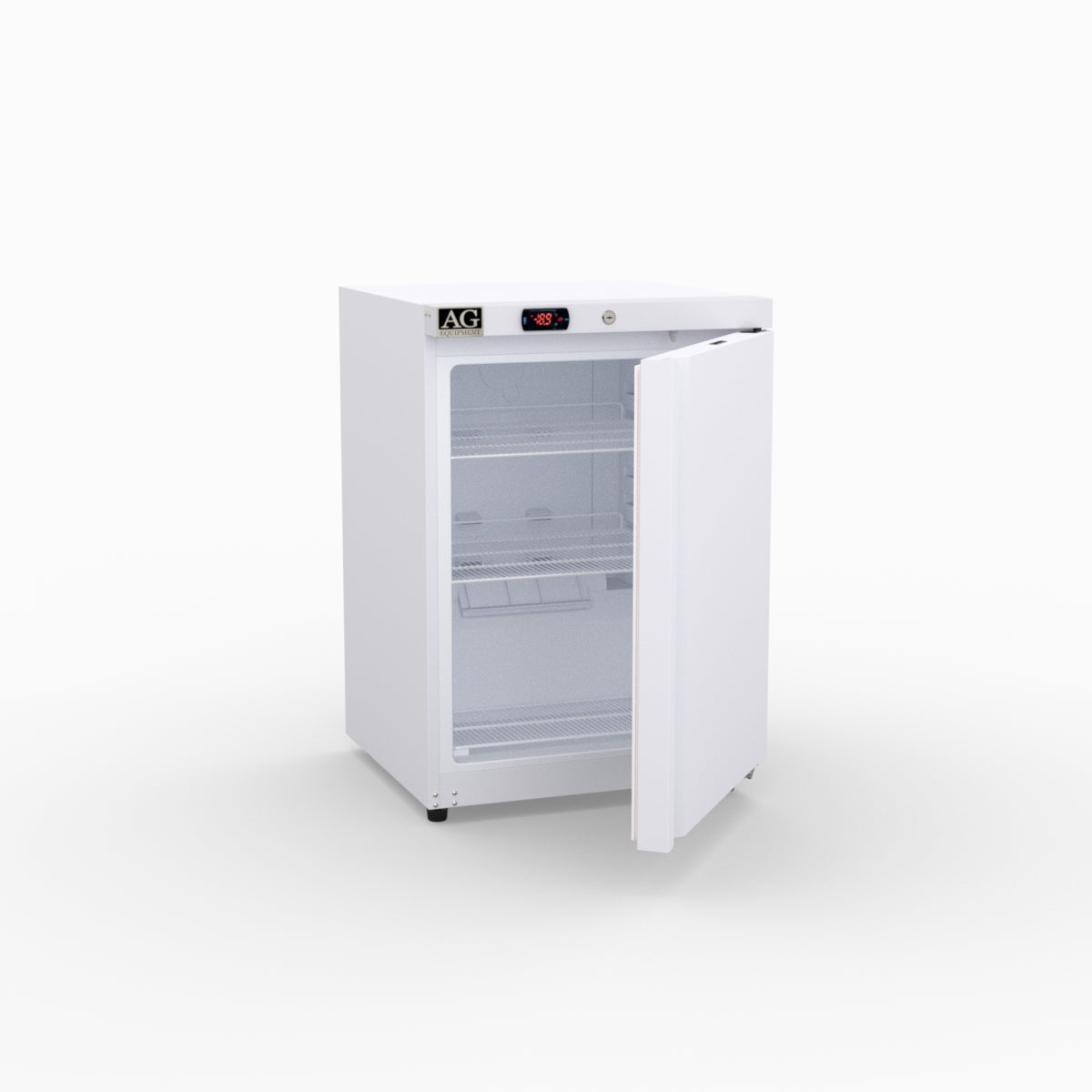AG Equipment 200L Underbench Single Door Ventilated Freezer AG-F200V