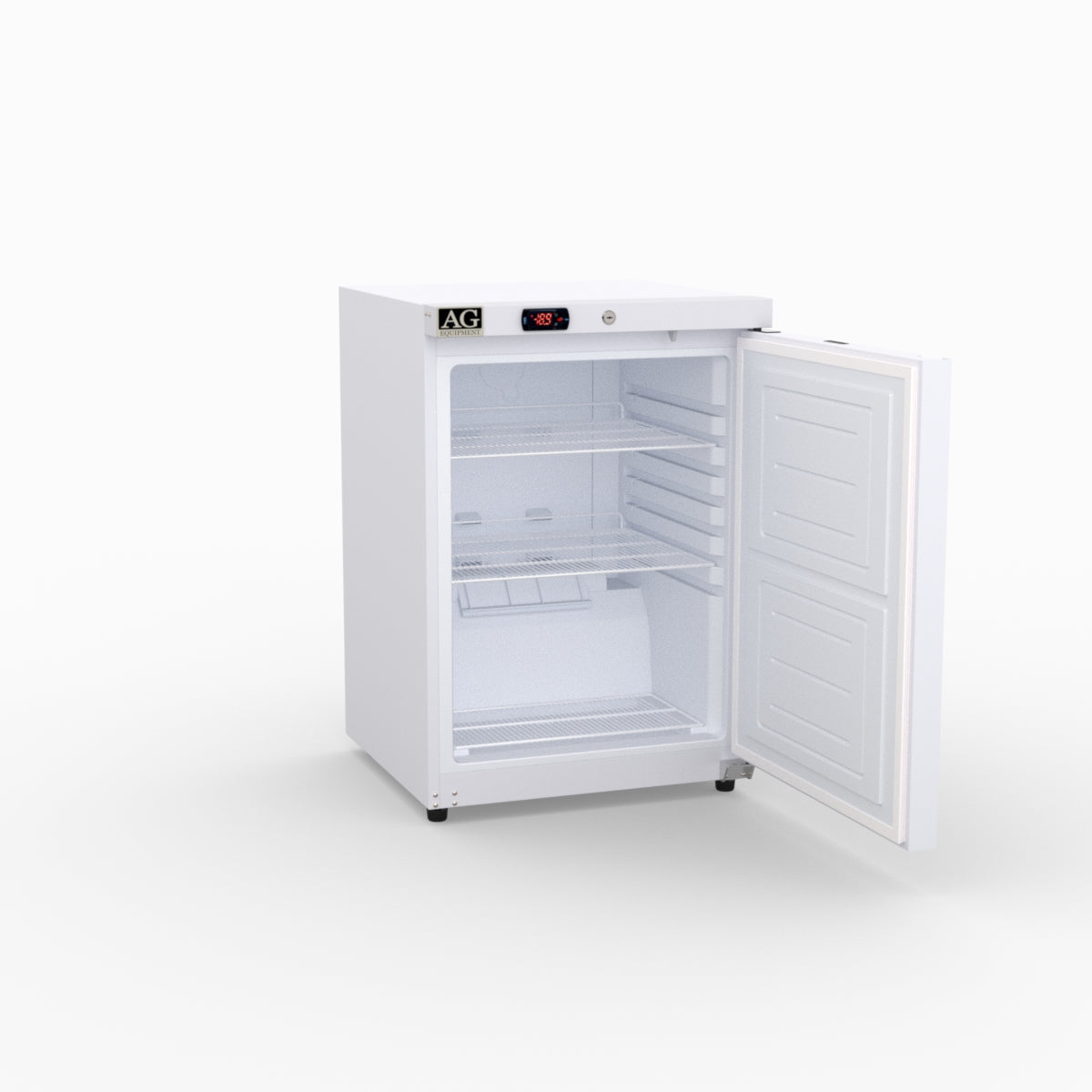 AG Equipment 200L Underbench Single Door Ventilated Freezer AG-F200V