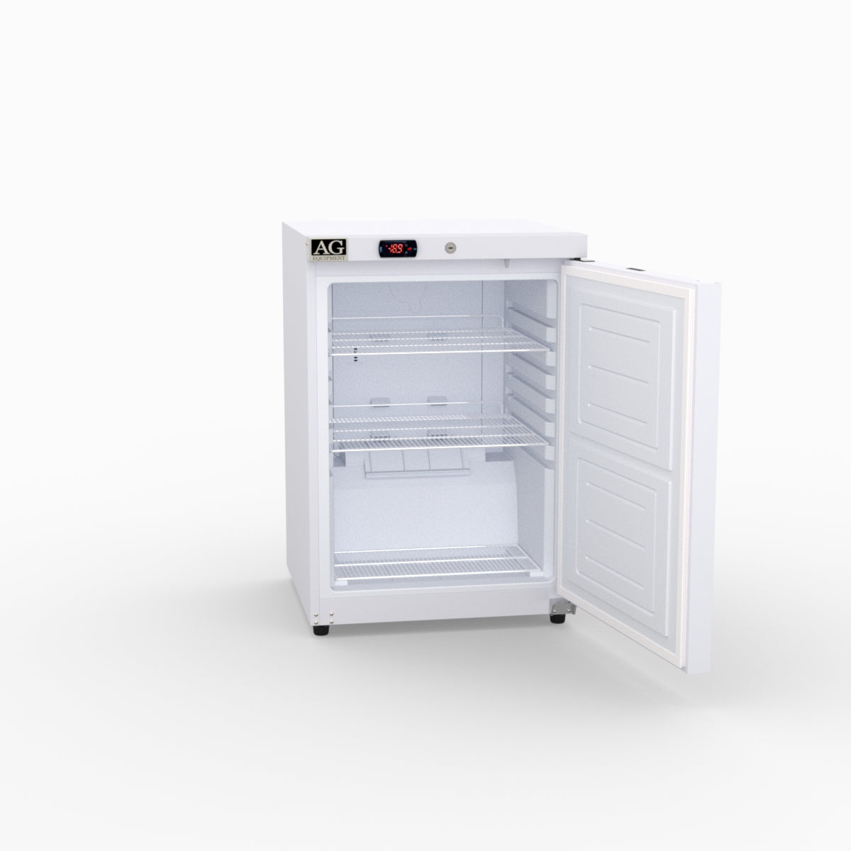 AG Equipment 200L Underbench Single Door Ventilated Freezer AG-F200V