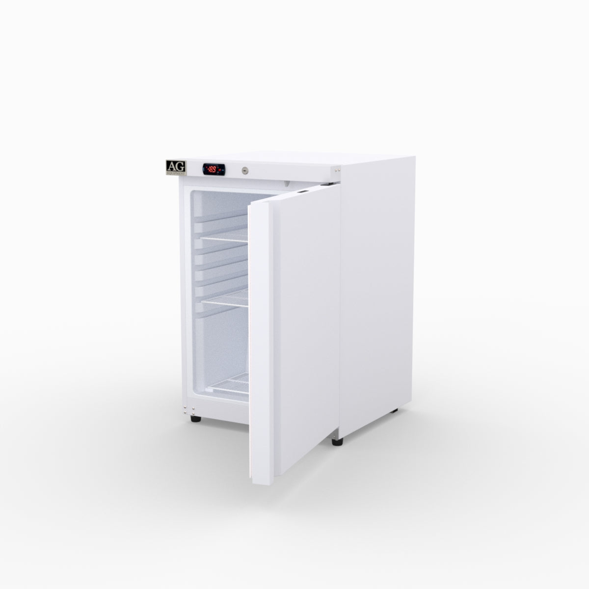 AG Equipment 200L Underbench Single Door Ventilated Freezer AG-F200V