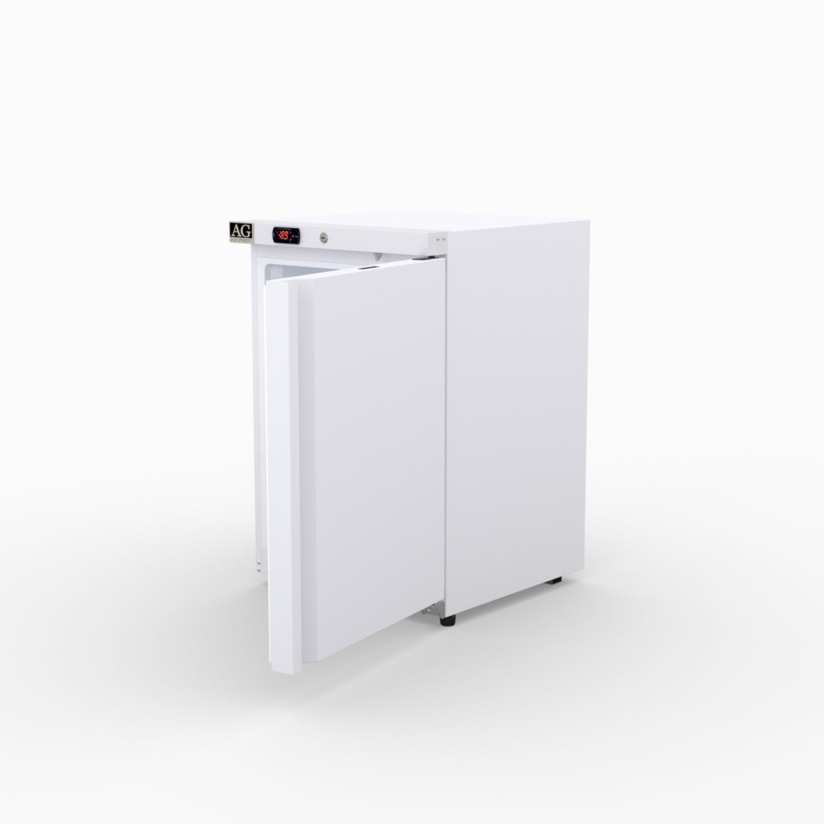 AG Equipment 200L Underbench Single Door Ventilated Freezer AG-F200V