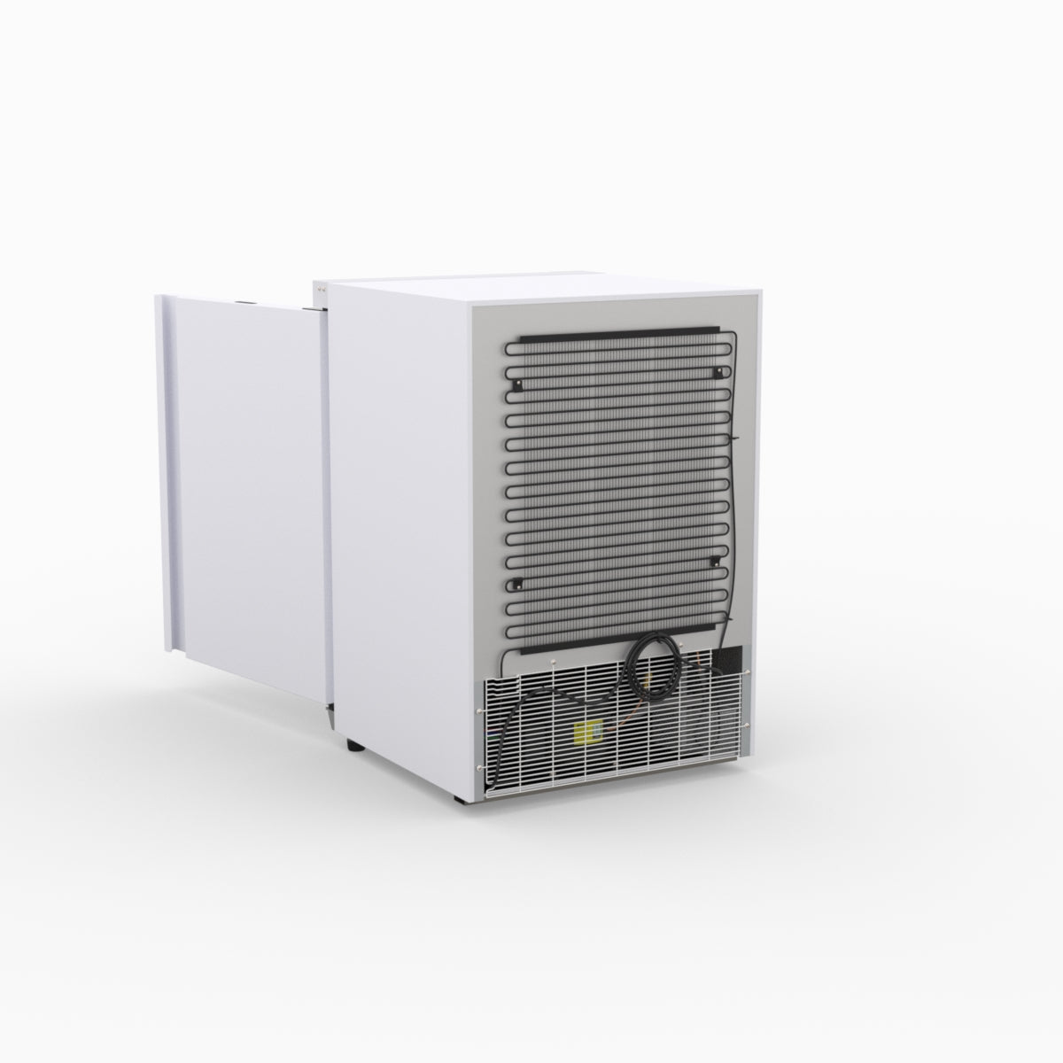 AG Equipment 200L Underbench Single Door Ventilated Freezer AG-F200V