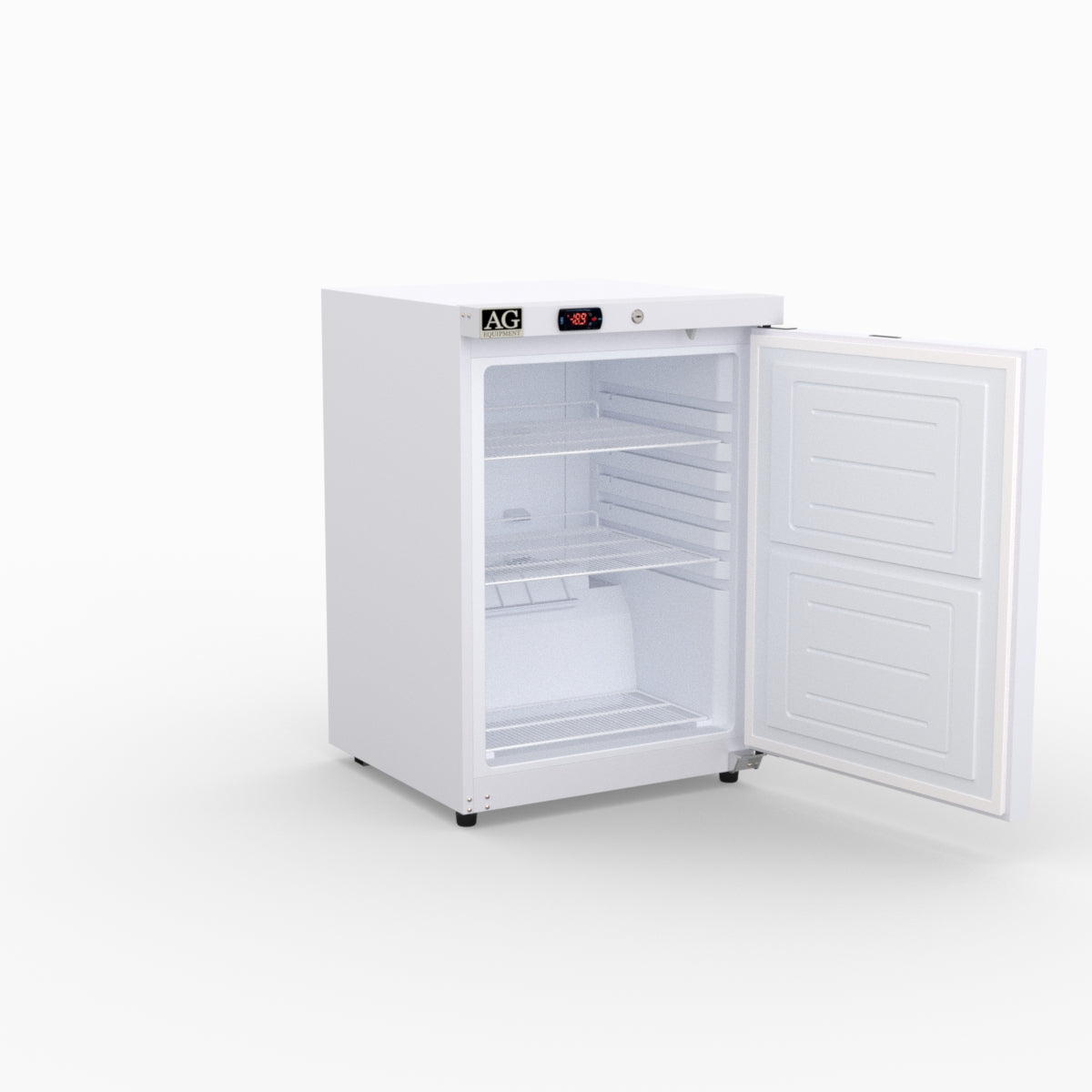 AG Equipment 200L Underbench Single Door Ventilated Freezer AG-F200V
