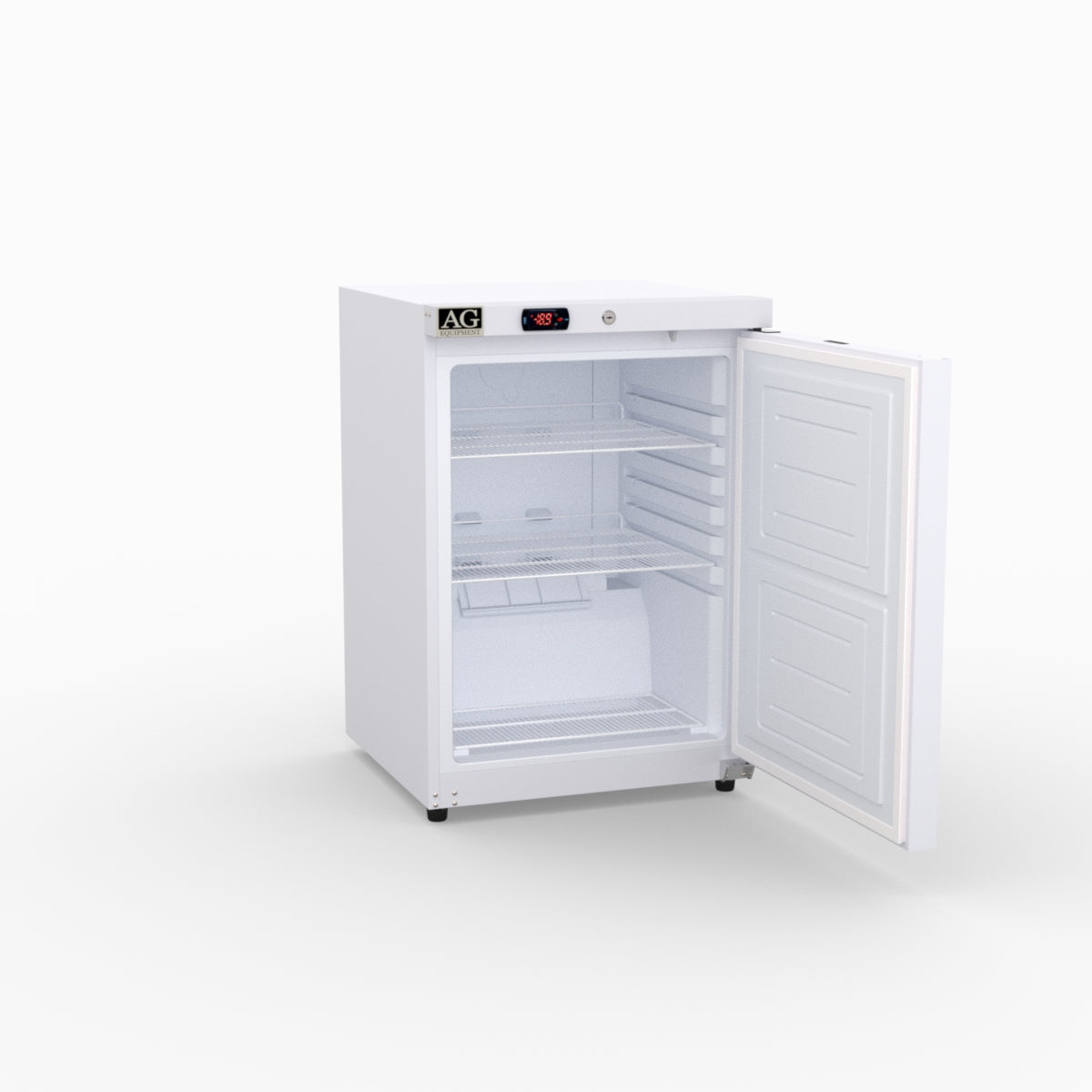 AG Equipment 200L Underbench Single Door Ventilated Freezer AG-F200V