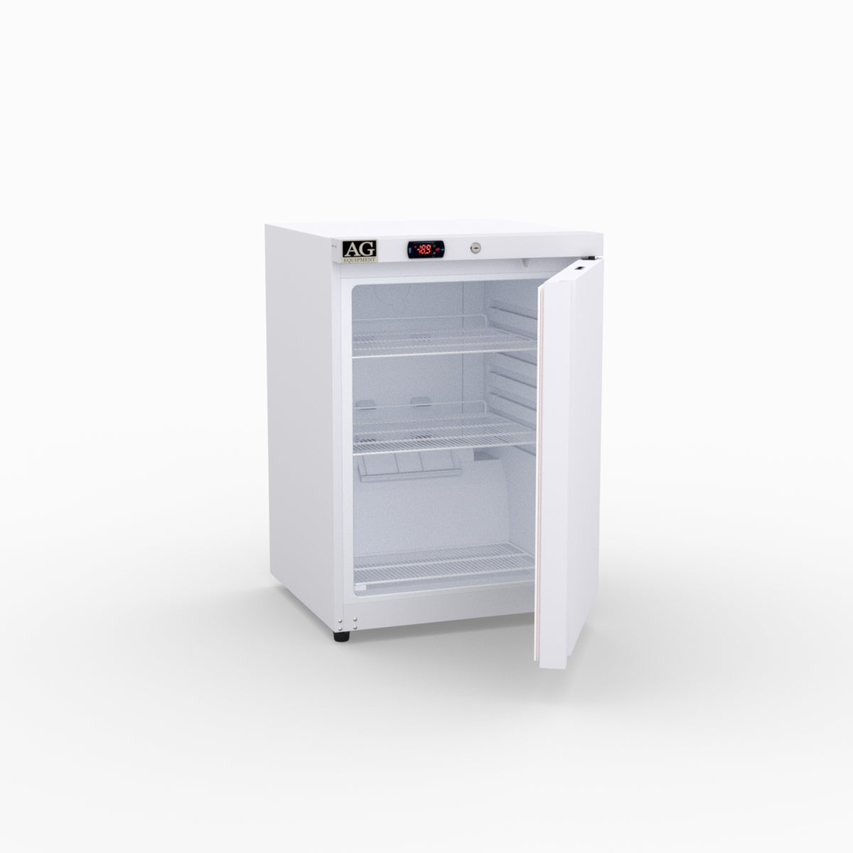 AG Equipment 200L Underbench Single Door Ventilated Freezer AG-F200V