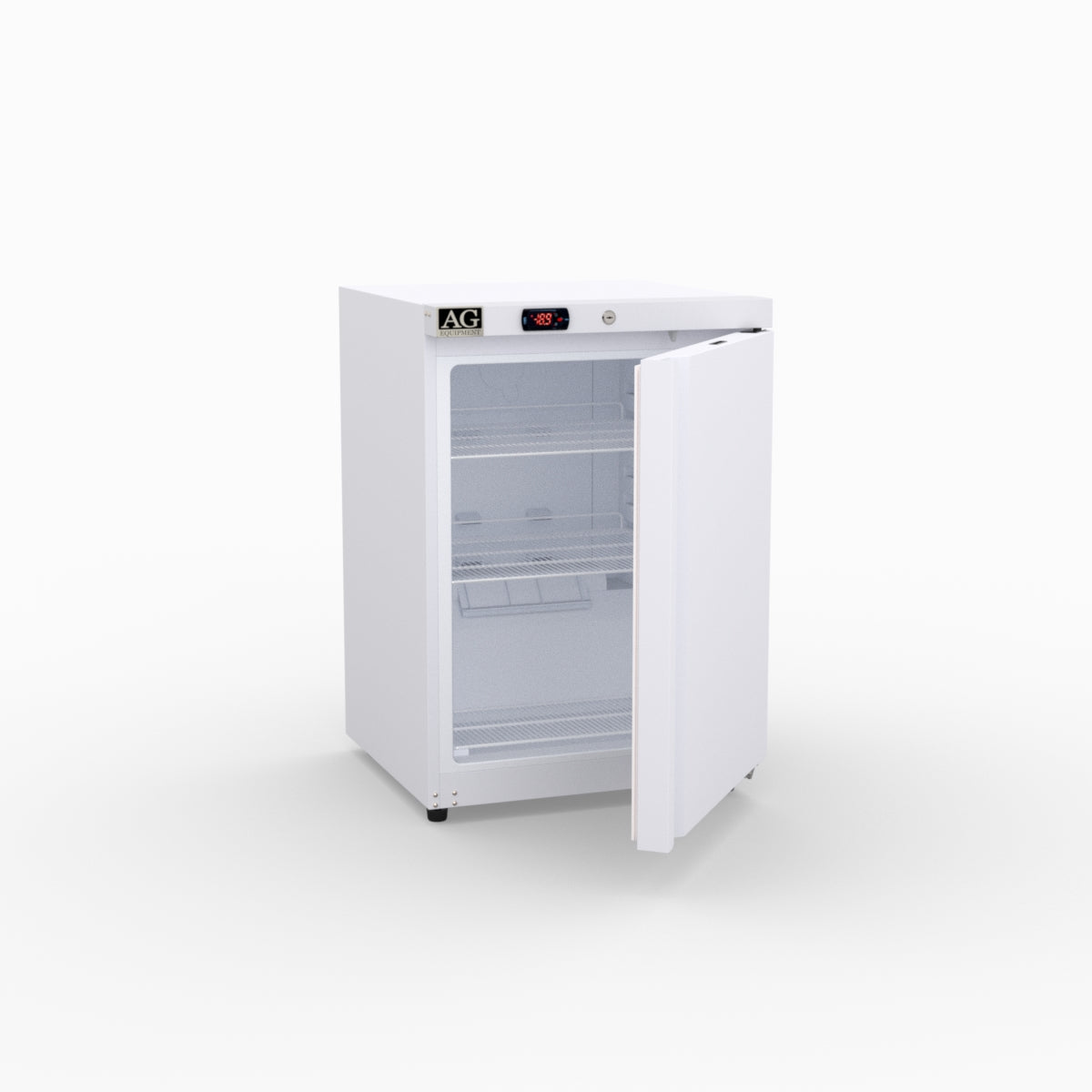 AG Equipment 200L Underbench Single Door Ventilated Freezer AG-F200V