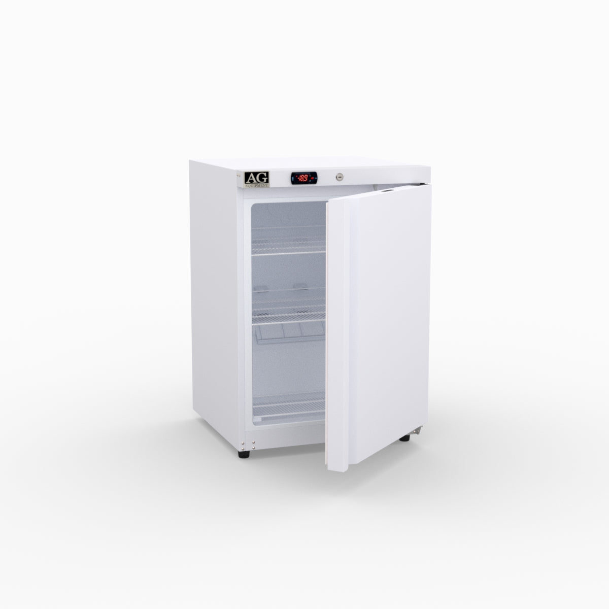 AG Equipment 200L Underbench Single Door Ventilated Freezer AG-F200V