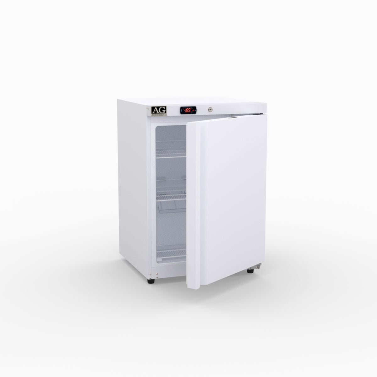 AG Equipment 200L Underbench Single Door Ventilated Freezer AG-F200V