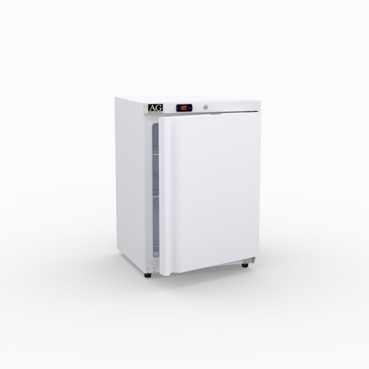 AG Equipment 200L Underbench Single Door Ventilated Freezer AG-F200V