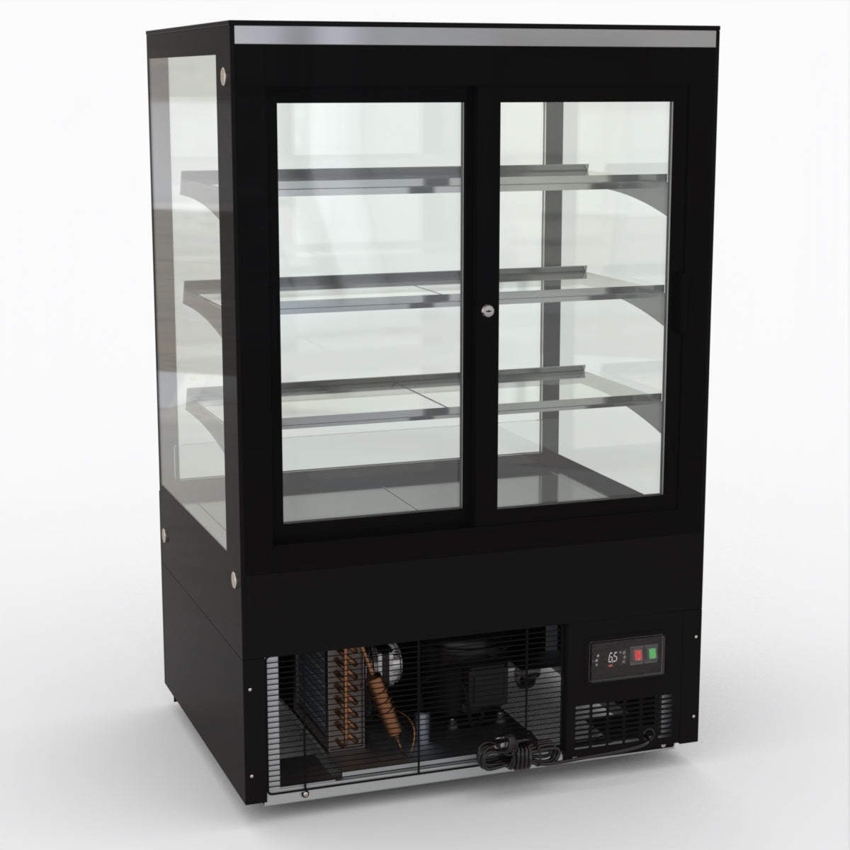 AG Food Display Showcase - 4 Layer - 308 Litre - 900mm FDF900L3