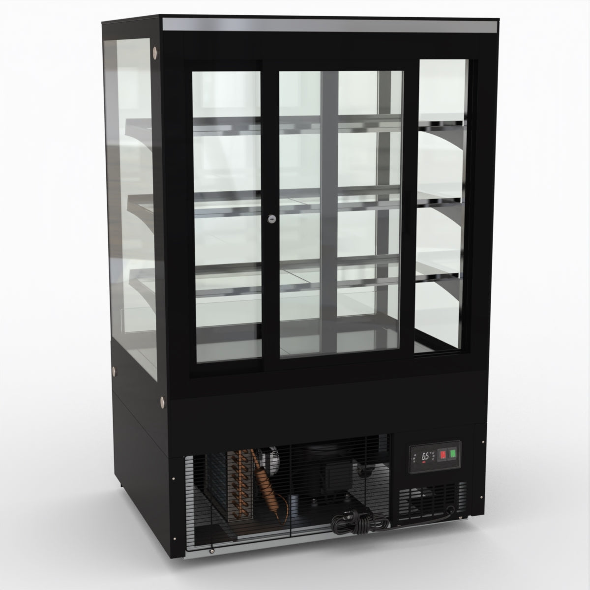 AG Food Display Showcase - 4 Layer - 308 Litre - 900mm FDF900L3