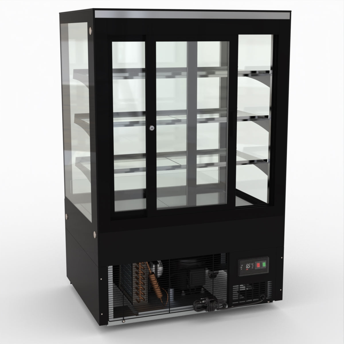 AG Food Display Showcase - 4 Layer - 308 Litre - 900mm FDF900L3