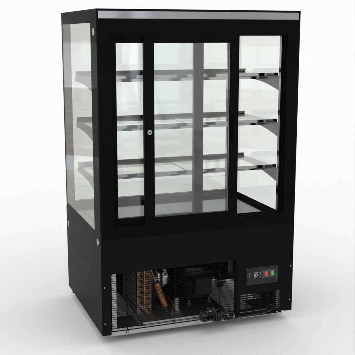 AG Food Display Showcase - 4 Layer - 308 Litre - 900mm FDF900L3