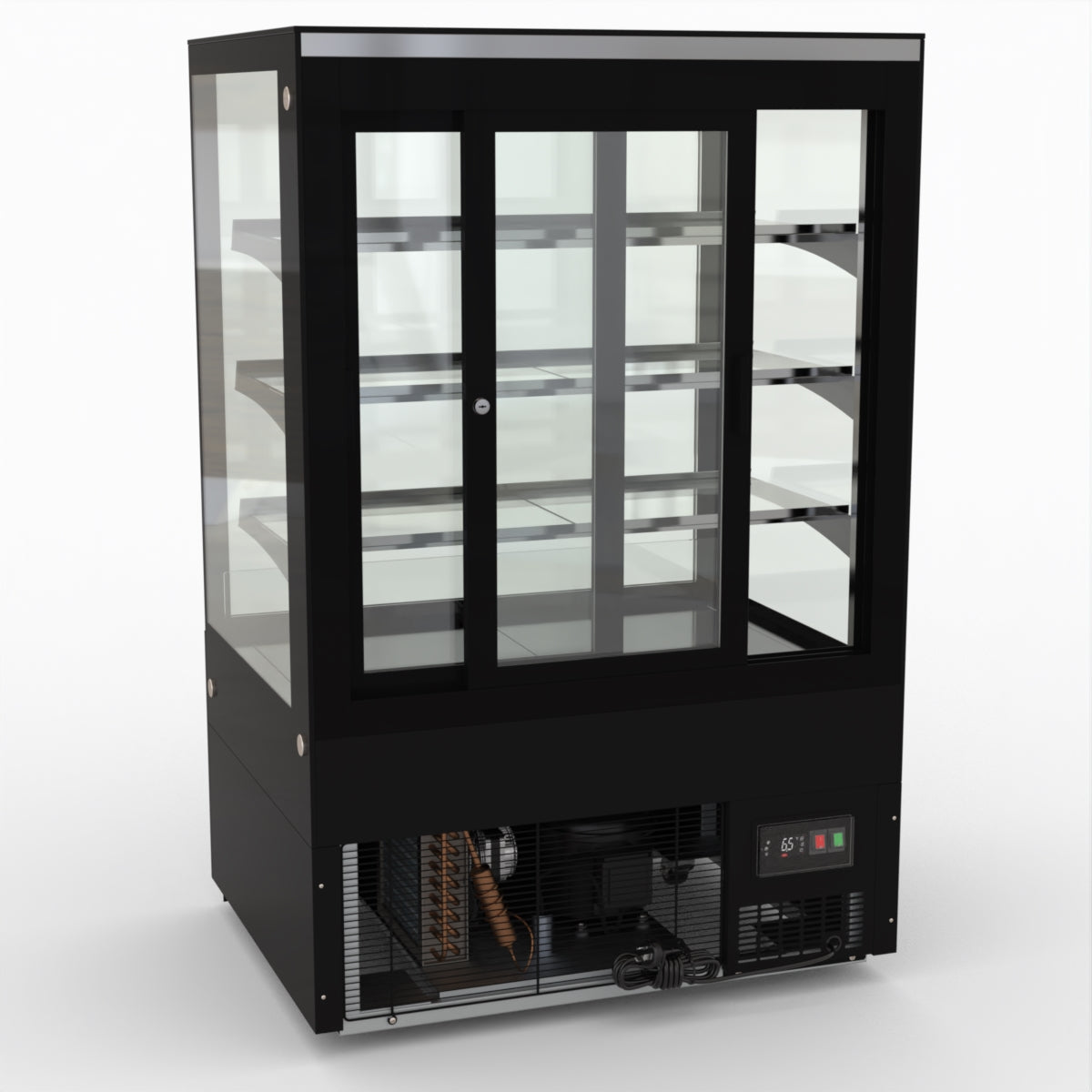 AG Food Display Showcase - 4 Layer - 308 Litre - 900mm FDF900L3