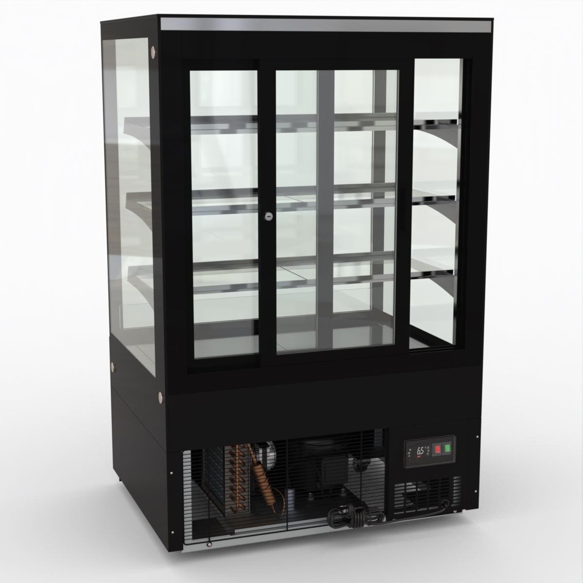 AG Food Display Showcase - 4 Layer - 308 Litre - 900mm FDF900L3