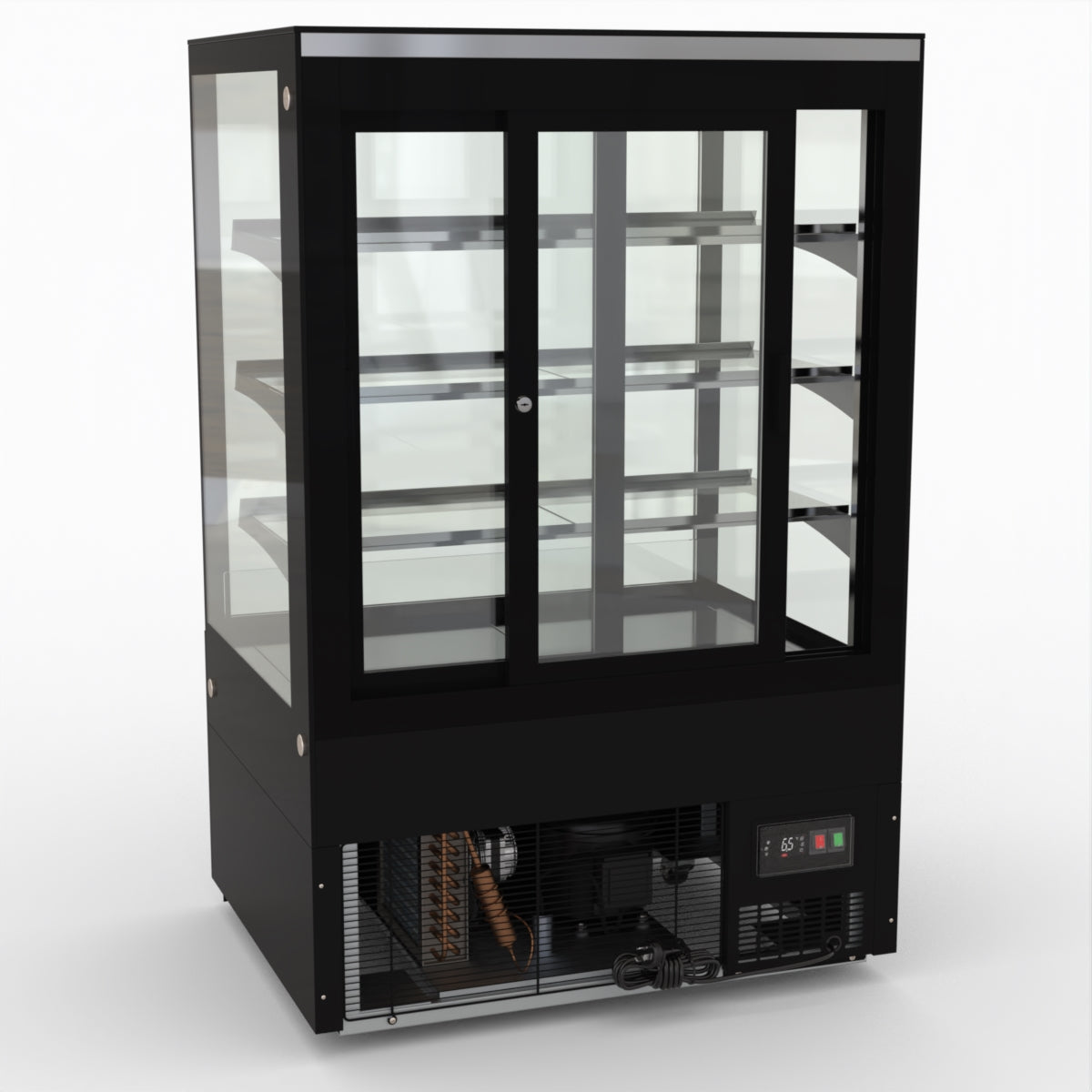 AG Food Display Showcase - 4 Layer - 308 Litre - 900mm FDF900L3