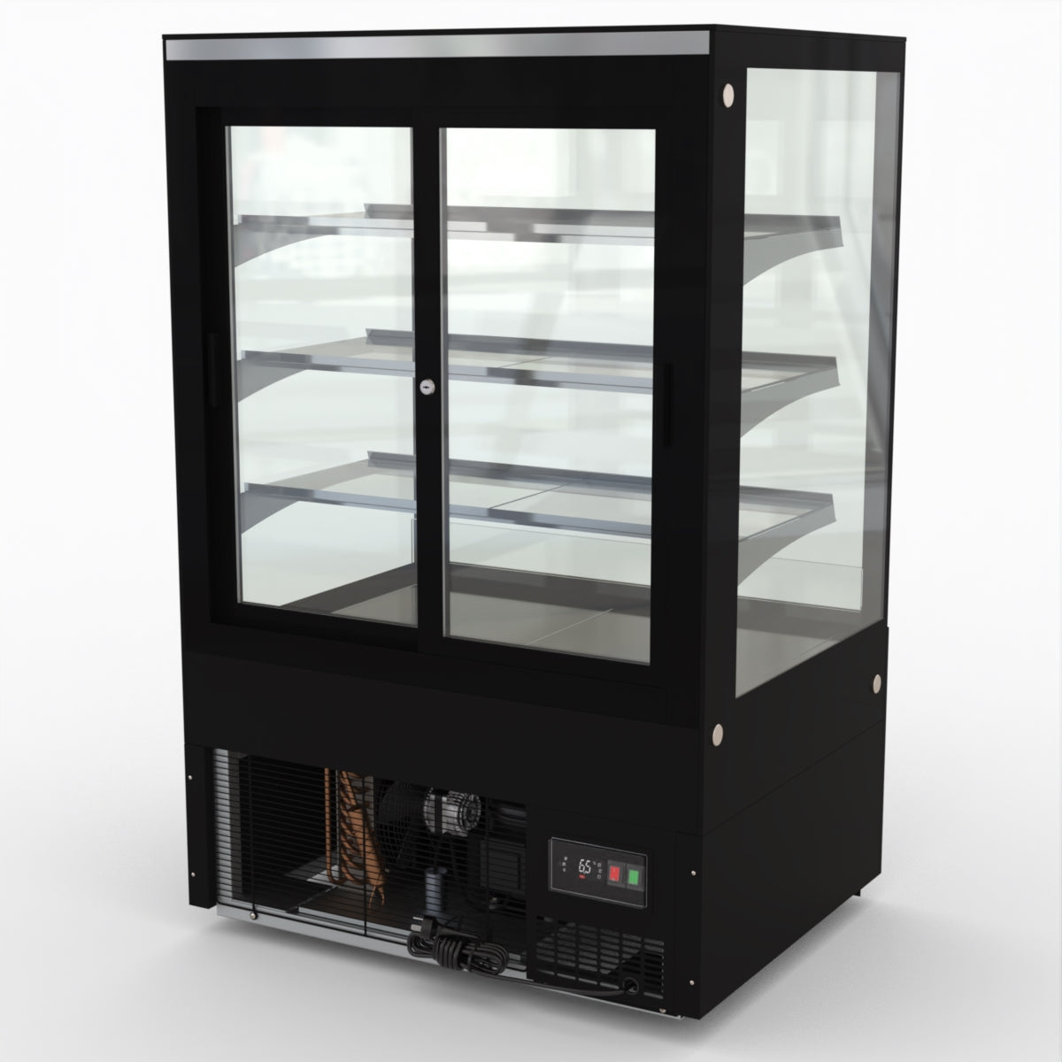 AG Food Display Showcase - 4 Layer - 308 Litre - 900mm FDF900L3