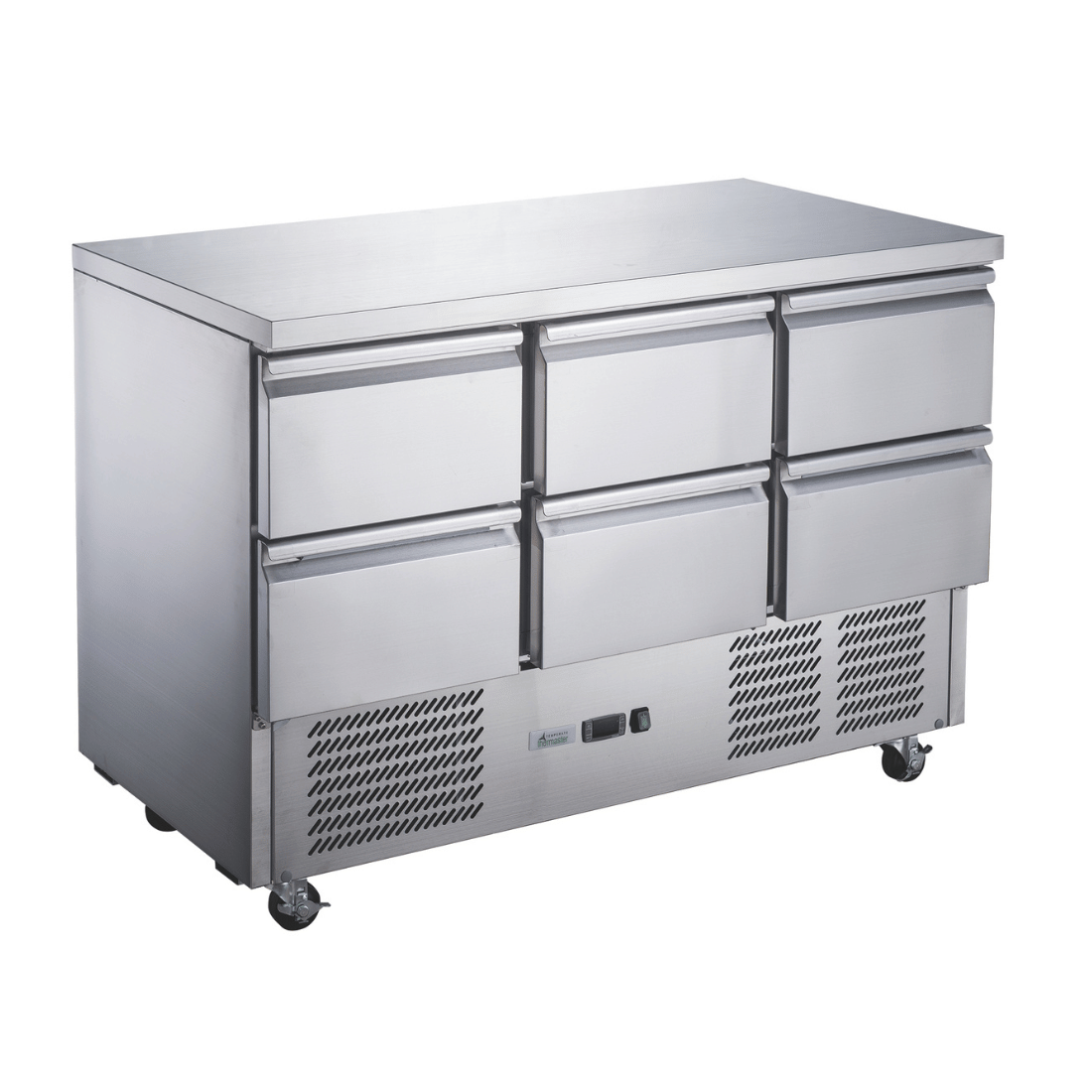 FED-X Six Drawer Salad Prep Fridge XGNS1300D-6D
