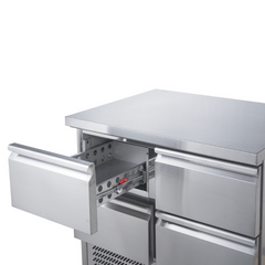 FED-X Six Drawer Salad Prep Fridge XGNS1300D-6D