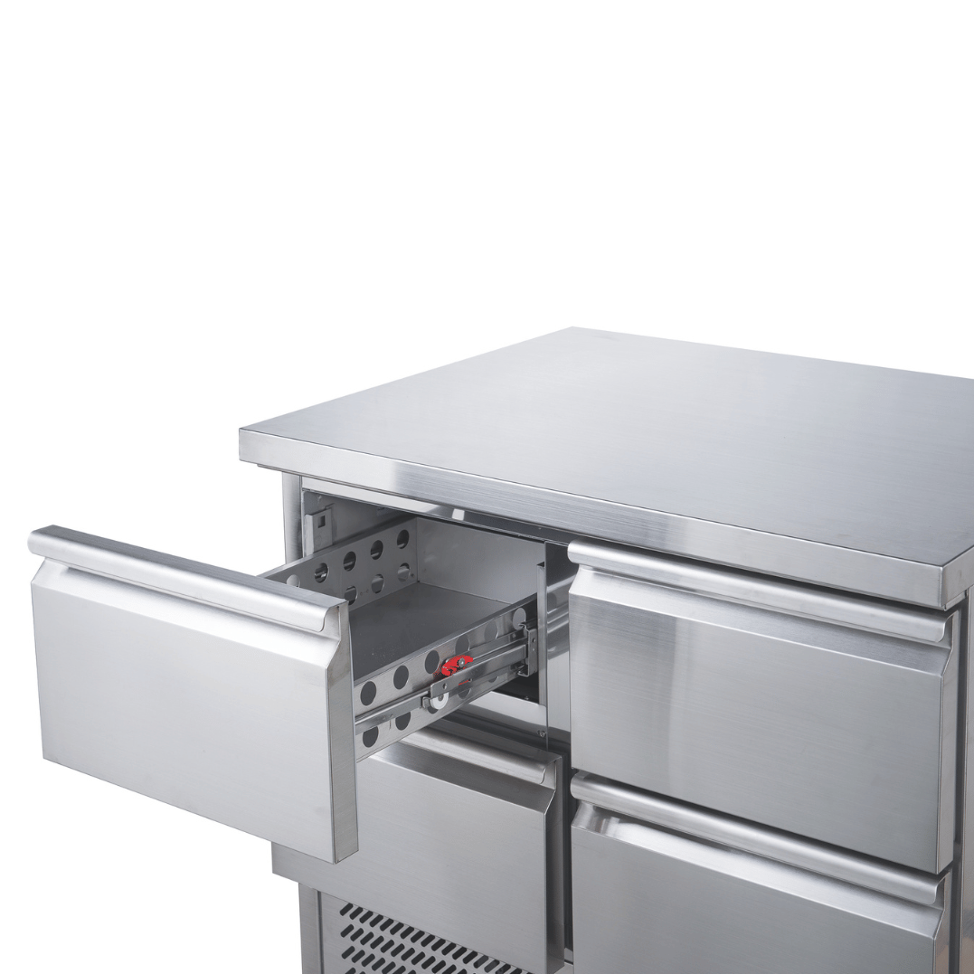 FED-X Six Drawer Salad Prep Fridge XGNS1300D-6D
